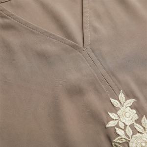 Thobe Thawb en gros, Abaya personnalisée, haut pour femmes grandes tailles, couleur personnalisée, élégant, longueur au sol, OEM, mode modeste - Product Image 4