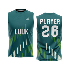 Maillot d'entraînement de football américain 7v7 personnalisé pour homme, respirant, 100 % polyester, avec nom de joueur, grande taille, sans manches, col rond - Product Image 4