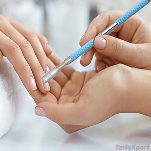 Professional High Quality Lightweight Double-Use Reusable Square Cuticle <b>Nail</b> Pusher Stainless Steel Manicure Care <b>Tool</b> - Product Image 6