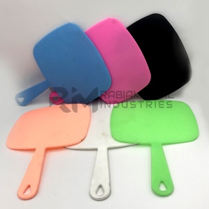 RMI Stainless Steel Face & Lash <b>Mirrors</b> with Toothed Tip Perfect Grip Customizable Length Private Logo & Custom Packaging - Product Image 3