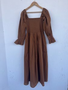 Maxi vestido estampado de algodón puro para Niñas para mujeres, estampado de bloque indio, fiesta de noche informal de verano, venta al por mayor, largo Midi a granel - Product Image 2