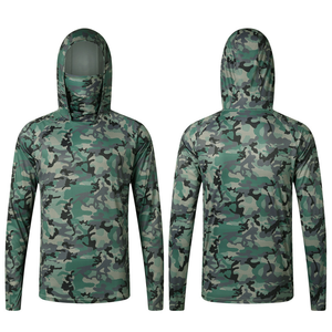 Vêtements de pêche personnalisés en gros à séchage rapide, à manches longues, avec protection UV UPF 50+, sweat-shirt et chemise pour les sports de plein air - Product Image 3
