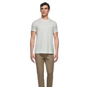 Top Trending <b>Men's</b> Regular Fit Solid Color O-Neck Short Sleeve Cotton T-Shirt Casual Style Jersey Knit Plain Dyed - Product Image 2