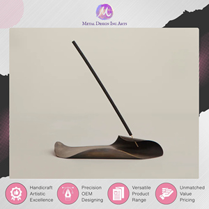 Líderes en la suministro de portaincenso y recogedor de cenizas de diseño moderno, hechos a mano con latón macizo de excelente calidad, de un proveedor indio. - Product Image 2