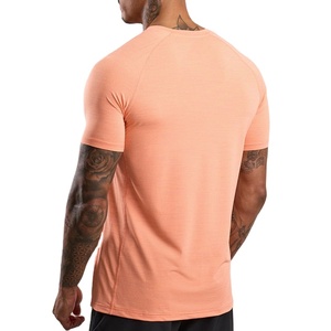 T-shirt d'entraînement d'été à manches courtes en coton 100% écologique, respirant, confortable, de haute qualité et à prix abordable, design uni - Product Image 3