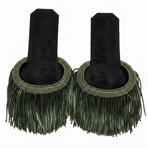 Épaulettes Classiques de Haute Qualité, Accessoires de Mode Décoratifs avec Service OEM et Support de Fabrication de Logo Personnalisé - Product Image 1