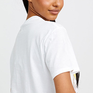 <b>Custom</b> Women's T Shirt Casual Style Polyester/Cotton Graphic Tee DTG Trendy Print Design Personalized Wear For Women Daily Look - Product Image 4