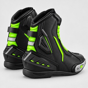 Bottes courtes de moto robustes, construction solide, protection de la cheville et confort de conduite durable - Product Image 4
