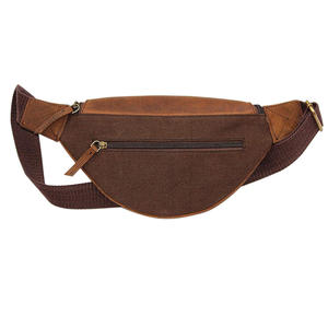 Sac banane de créateur personnalisable en cuir PU tressé fait main, sac banane en cuir véritable pour homme, sacoche de ceinture, sac bandoulière à motif damier - Product Image 4