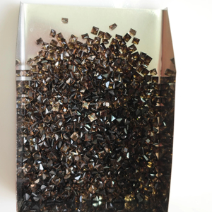 ควอตซ์สีน้ำตาลธรรมชาติ 2 มม. ทรงสี่เหลี่ยมเจ้าหญิงคัท คุณภาพดีที่สุด พลอยเม็ดเดี่ยวสำหรับทำเครื่องประดับและสร้อยคอ - Product Image 3