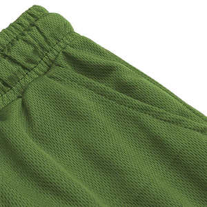 Wholesale <b>Men's</b> Plain <b>Green</b> Color Knee Length <b>Shorts</b> Regular Fit Polyester Made <b>Men's</b> Elastic Waist <b>Shorts</b> At Low Price - Product Image 5