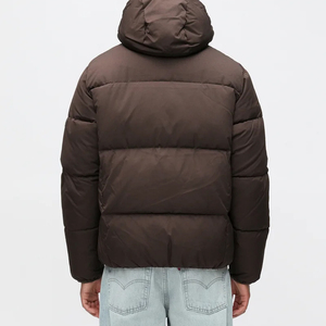 Insulated Fabric Comfortable Winter Coat For Travel Outdoor <b>Work</b> Men Puffer <b>Jacket</b> Casual Quilted Outerwear Warm Lightweight - Product Image 2