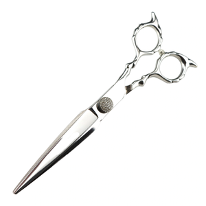 Ciseaux de coiffure professionnels en acier japonais Purple Dragon 440C, vente en gros, personnalisables, ciseaux de barbier, fabricant direct - Product Image 6