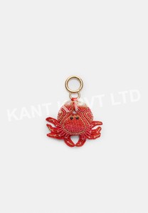 Llavero de gancho de caballito de mar hecho a mano con cuentas, amuleto para bolso de animal marino, accesorio lindo de vida marina - Product Image 4