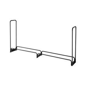 Porte-bûches extérieur moderne de 8 pieds avec housse imperméable, capacité de stockage de 1/2 bûche, capacité de charge maximale de 660 lb, support à bûches en métal - Product Image 6