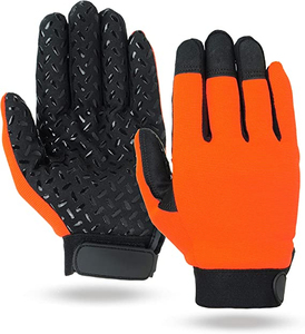 ถุงมือทำงานนิรภัยสำหรับผู้ชาย MOREOK รุ่น Heavy Duty  ข้อมือเสริมความแข็งแรง ระดับการป้องกันแรงกระแทก 2  น้ำหนัก 12 ออนซ์  ใช้งานได้หลากหลาย  จับกระชับมือ  ทำจากหนังแพะ - Product Image 1