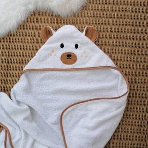 Wholesale Factory Cotton Baby Hooded Kids <b>Towel</b> Soft Breathable Absorbent Quick Dry Bath <b>Wrap</b> OEM - Product Image 5