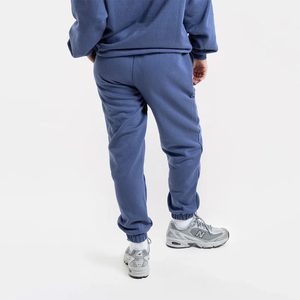 Pantalones de chándal de invierno para mujer al por mayor, con logo personalizado, cintura elástica, ajuste holgado, tela polar suave, estilo urbano - Product Image 2