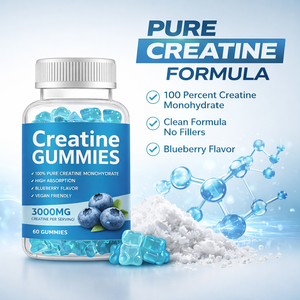 Gummies de créatine de qualité supérieure, supplément alimentaire de qualité alimentaire, fabricant en gros OEM ODM sous marque privée - Product Image 2