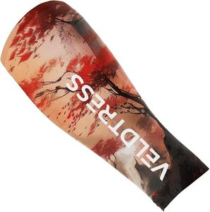 Manguito de compresión para brazos y antebrazos, de licra/poliéster de secado rápido, soporte para codo de tenista, para tenis, baloncesto y golf - Product Image 1