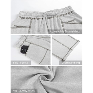 Pantalon cargo pour femme avec logo personnalisé, coupe large, taille haute, cordon de serrage, style streetwear décontracté, coupe ample - Product Image 6