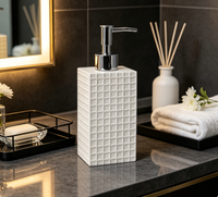 Distributeurs de savon liquide, flacons de savon pour les mains, distributeurs de lotion au design personnalisé, utilisables à la maison et à l'hôtel