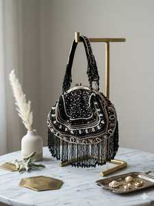 Premium Quality Luxury Womens Evening <b>Clutch</b> Bag with Detachable Chain Strap Elegant Rhinestone Party Handbag - Product Image 2