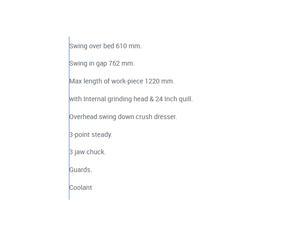 เครื่องเจียรเกลียวใน เครื่องเจียรเกลียวหนอน สำหรับการเจียรเกลียวในและเฟืองหนอนที่มีความแม่นยำสูง - Product Image 4