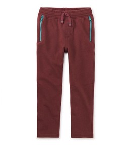 Pantalon de jogging décontracté à taille élastique séchage rapide pour garçons, couleur unie, vente en gros - Product Image 6