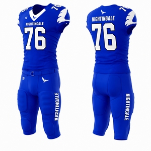 <b>Make</b> <b>Your</b> <b>Own</b> Design American Football Uniform With Custom Player Name & Custom Team Name American Football Uniform Set - Product Image 6