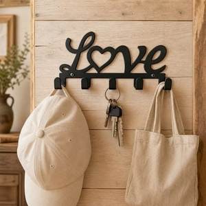 Customizable Metal Key Rack With Decorative Design Suitable For Corporate Gifts Home Decor And Promotional Use - Product Image 1