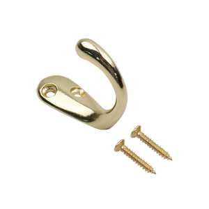 Hot Sale Brass Heavy Duty Utility <b>Hooks</b> with Strong Metal Hangers for <b>Tools</b> Equipment Garments Bags and Commercial Storage Use - Product Image 4