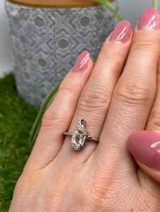 Anillo de Morganita Rosa Natural, Plata de Ley 925, Chapado en Oro, Alta Calidad, Estilo Art Deco, Certificado IGI, Regalo de Compromiso para Mujer - Product Image 6