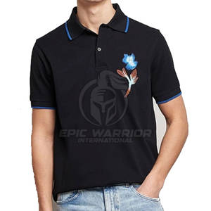 Camisetas Polo Bordadas para Hombre, Ajustadas, Cómodas, Transpirables, Estilo Casual, en Oferta - Product Image 4
