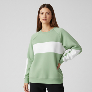 Sudadera con Capucha para Mujer al por Mayor, 100% Algodón, con Logotipo Personalizado en la Parte Delantera, Sudadera con Capucha para Mujer, Informal, Holgada, Cálida para Invierno - Product Image 3