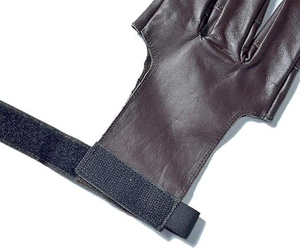 Guantes de Tiro con Arco de Marca Privada Personalizados, Fabricante OEM, Guantes de Cuero Duraderos para Tiro con Arco, Suministro al por Mayor - Product Image 3