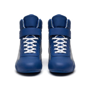 Elegantes Zapatos de Carreras de Karting con Parte Superior de Cuero Genuino, Tela Ligera y Transpirable, Agarre Estable para un Rendimiento de Conducción de Karting Superior - Product Image 1