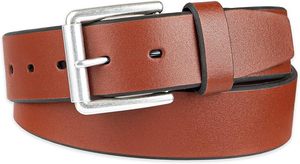 Ceintures en cuir de vachette élégantes personnalisées OEM pour hommes, en cuir véritable tendance avec alliage, options de logo personnalisé offertes, vente en gros - Product Image 2