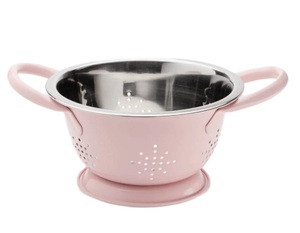 Colador de Acero Inoxidable Esencial para la Cocina, para Escurrir Alimentos Rápidamente, con Forma de Tazón Ancho y Prácticas Asas Laterales - Product Image 5