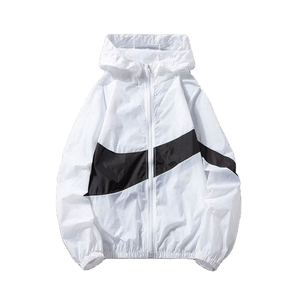 New Design High Quality Men's Sport Rain Zipper Hooded Windbreaker <b>Jacket</b> <b>Canvas</b> Lightweight Nylon windbreaker <b>jackets</b> - Product Image 2