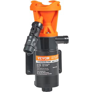 Pompa Maceratrice Portatile 12V per RV, Pompa per Acque Reflue con Rilascio Rapido, Valvola a Connessione Rapida Staccabile, Componenti e Sistemi per RV - Product Image 1