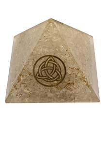 Pirámide para Energía Positiva, Pirámide de Orgonita Hecha a Mano para Sanación con Cristales, para Sanación de Chakras. Compre al por mayor en Amayra Crystals - Product Image 6