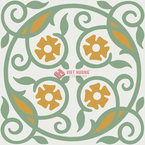 Baldosa de Cemento de 190x190 mm para Paredes Exteriores Modernas - Product Image 1