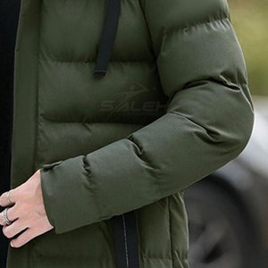 Chaqueta Larga Acolchada Más Vendida con Acolchado Cálido, Acabado Exterior Suave y Bolsillos Prácticos - Product Image 6
