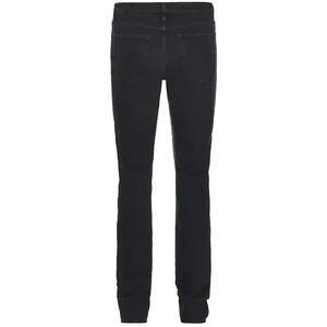 Jeans slim fit noirs sur mesure pour hommes et femmes - Product Image 3