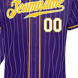 Camiseta de béisbol juvenil personalizada para equipo de liga minorista, camiseta de béisbol para hombre, ligera, de malla, con botones al frente - Product Image 3