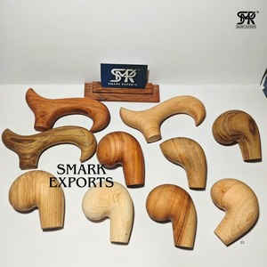 Empuñadura de Madera Clásica para Bastón, Hecha a Mano, Accesorio de Repuesto para un Soporte de Movilidad con Estilo - Product Image 4