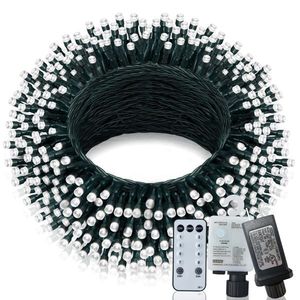 197 FT 580 LED Outdoor Christmas Lights Waterproof Fairy String Lights with 8 Modes Plug-in Decorations for Christmas - Product Image 1