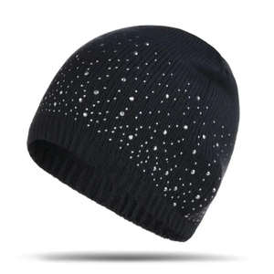 Bonnet pour le froid - Doux, confortable, de haute qualité, personnalisable, en spandex/polyester, nouveau style, bonnets en acrylique tricotés sur mesure - Product Image 2