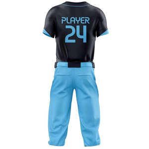 Uniforme de Béisbol de Último Diseño y Nuevo Estilo, Uniforme de Béisbol de Color Sólido de Primera Calidad para Venta en Línea, Venta Directa de Calidad - Product Image 6